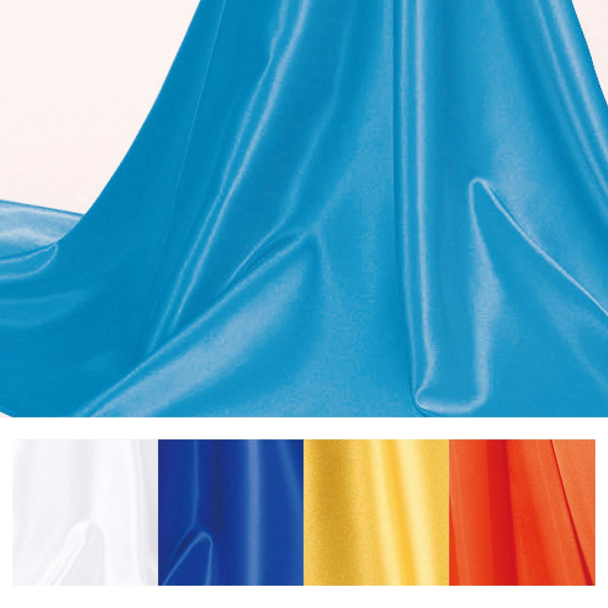 サテンシート90cm幅×2m ホワイト