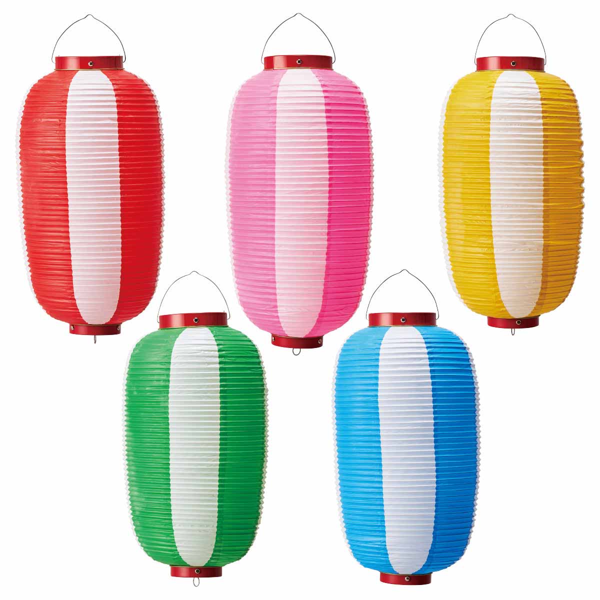 九長ちょうちん 赤/白