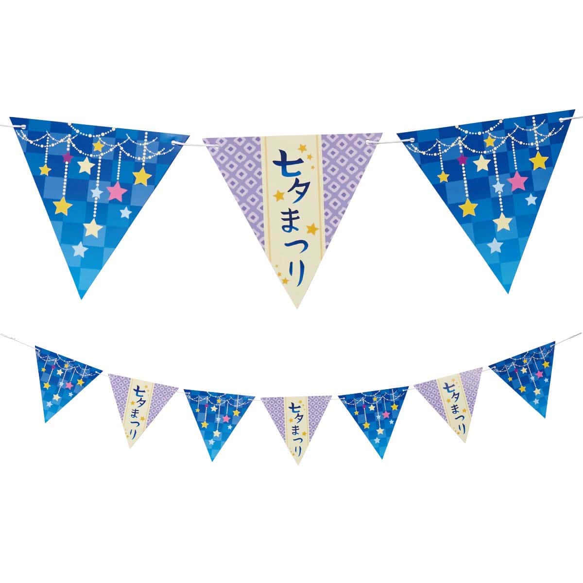 星空七夕フラッグ