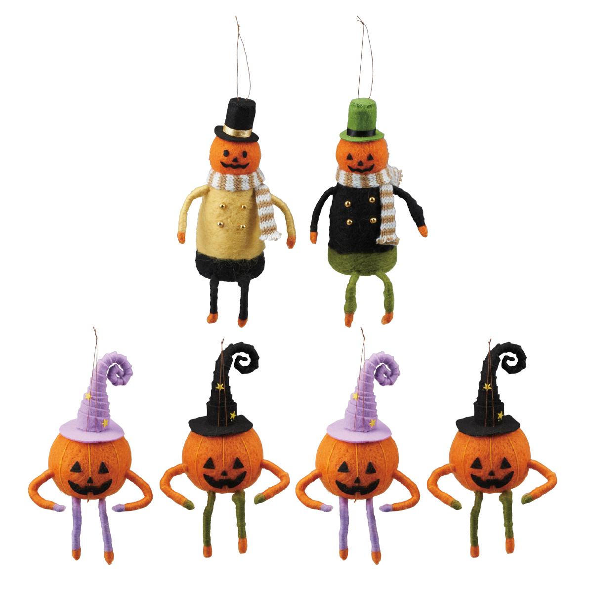 ハロウィンフェルトオーナメント 胴長