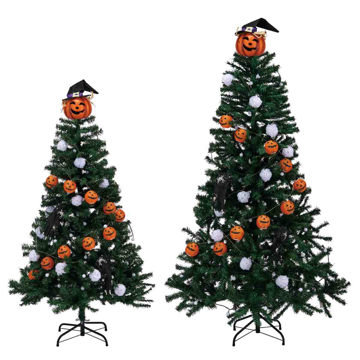 LEDハロウィンツリーセット H150×W75cm