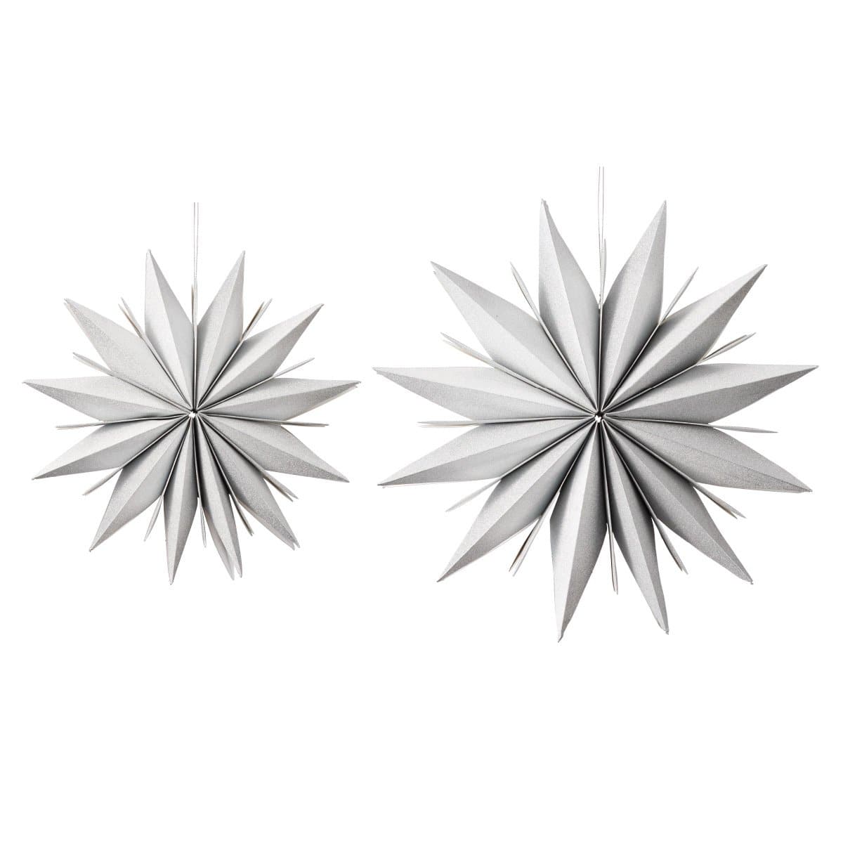 ペーパーハンガー シルバーフラワー［ストエキオリジナル］ 小