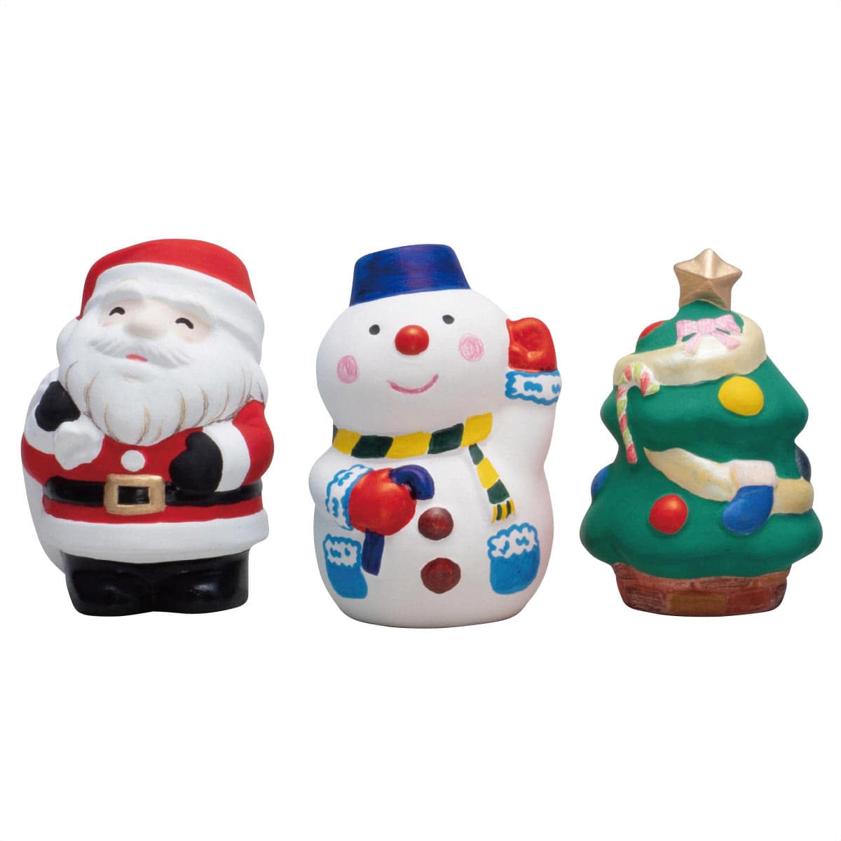 60個 らくがきクリスマス貯金箱 サンタクロース