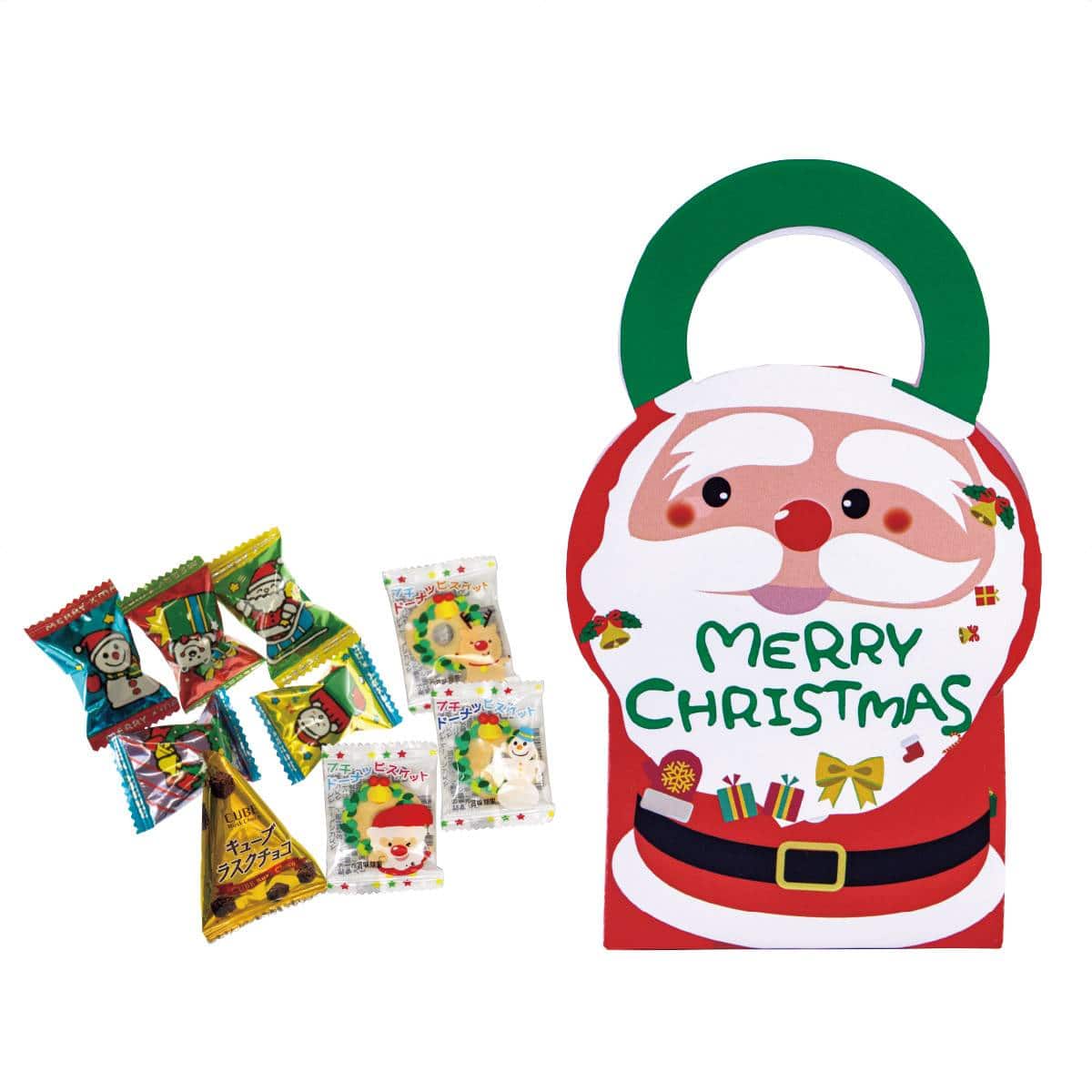 50個 サンタお菓子ボックス