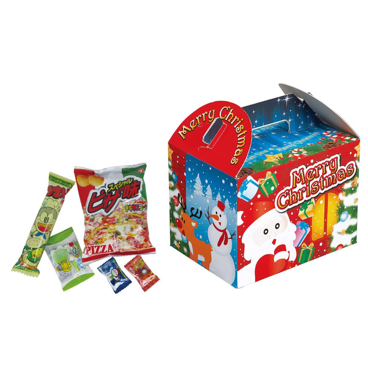 72個 クリスマスお菓子ボックス