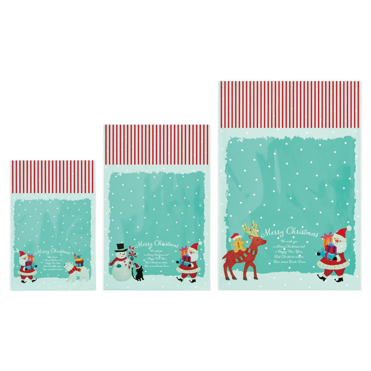 50枚 OPPギフトバッグ オイルパステル 幅12×高さ18cm