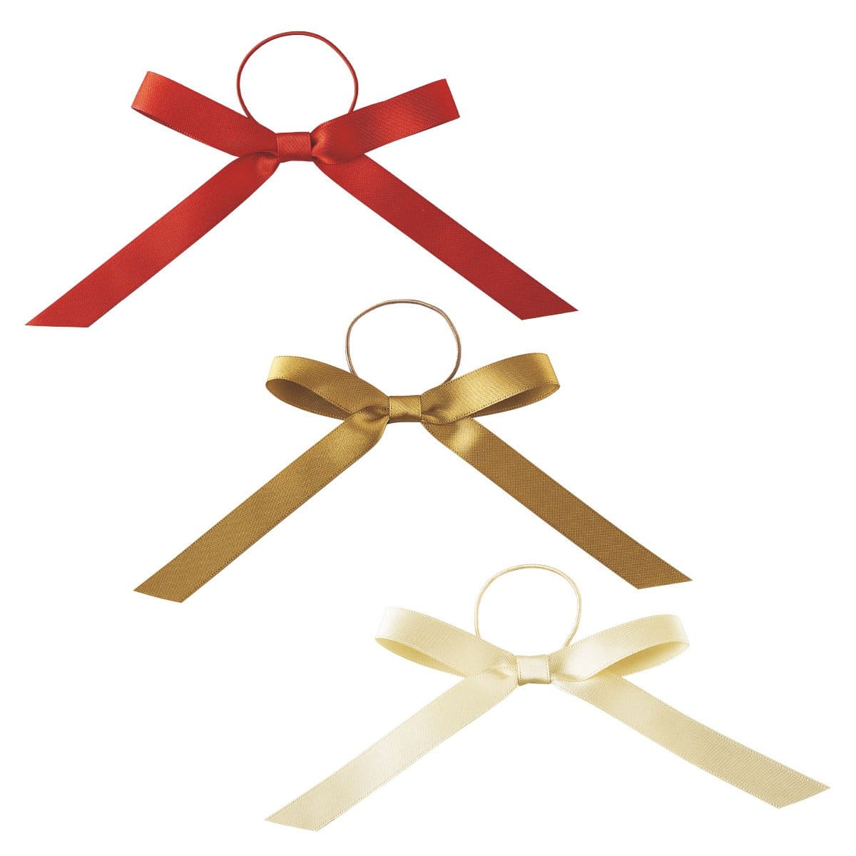 ギフトバッグ用リボンゴム［ストエキオリジナル］ レッド