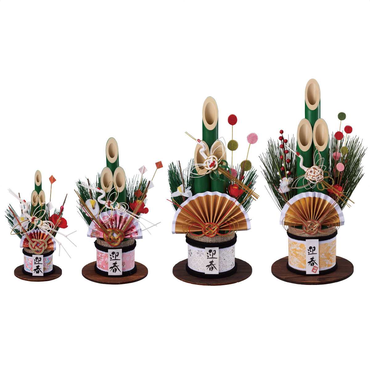 青竹卓上門松 高さ15cm