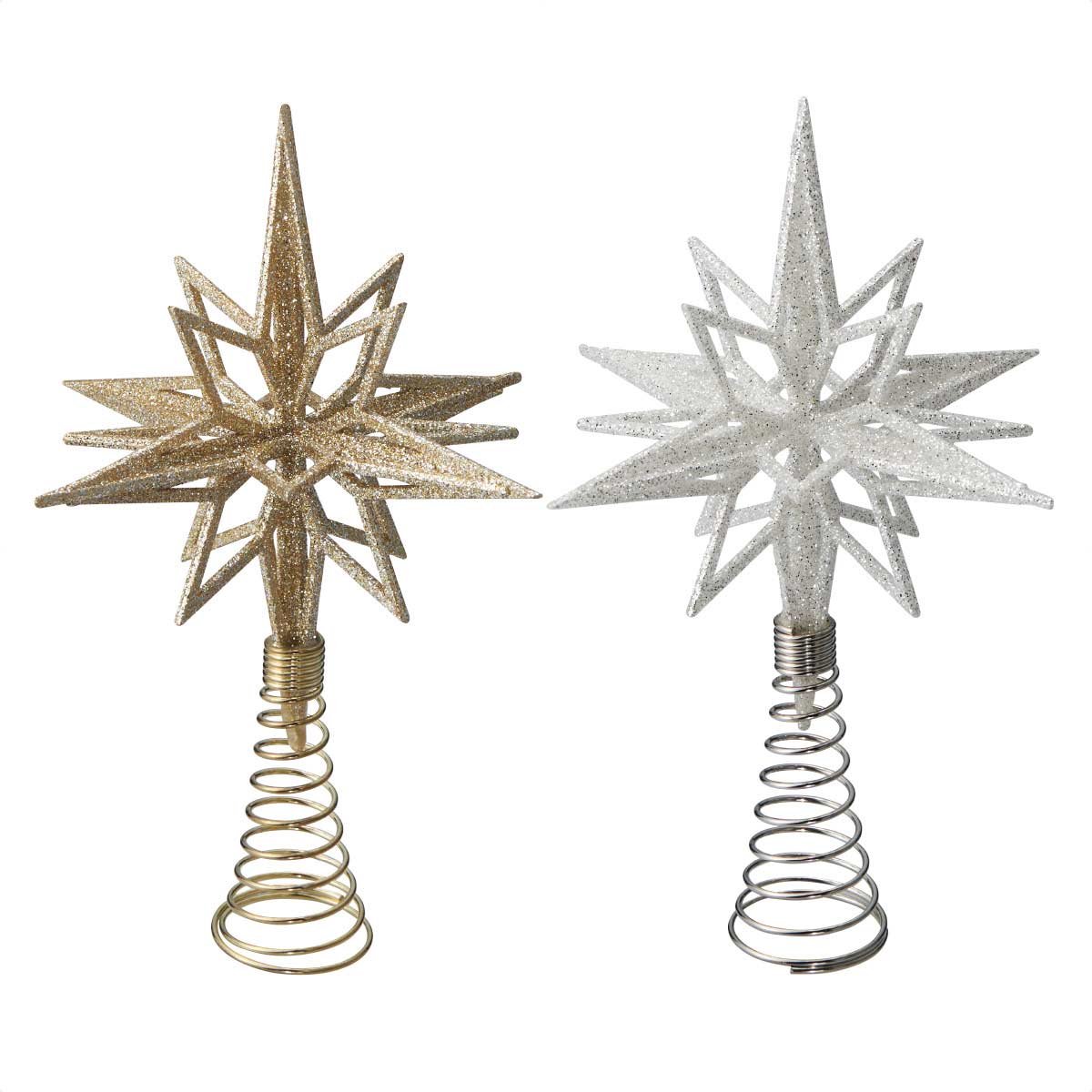 クリスマスツリートップ 高さ24cm ゴールド