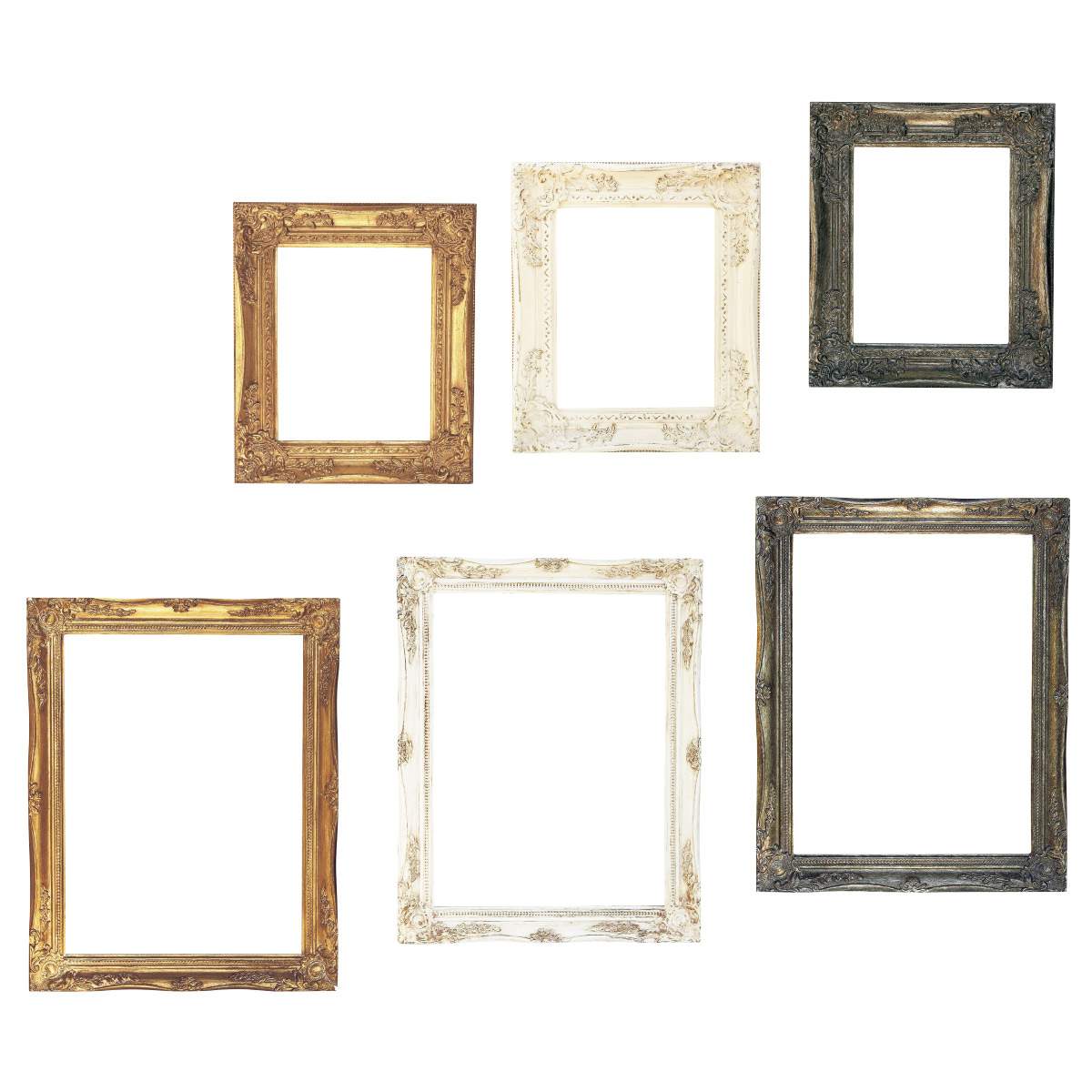 アンティークスタイルフレーム 小 ゴールド