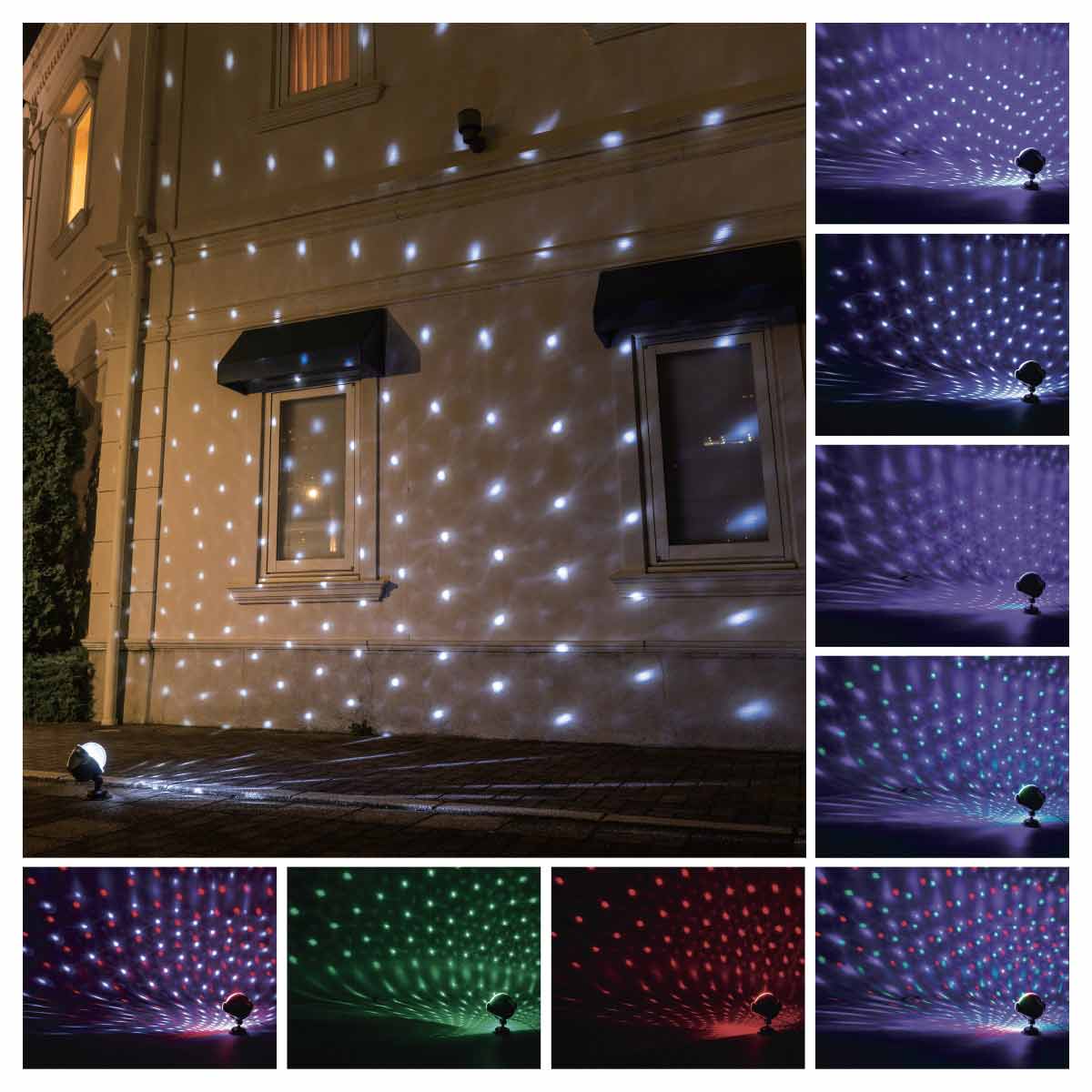 スノーフォーリングLEDプロジェクターライト