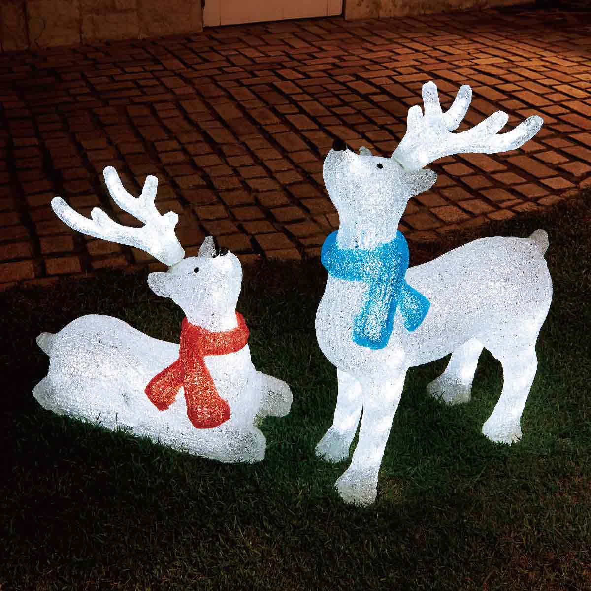 LEDブリリアントモチーフライト トナカイ スタンド