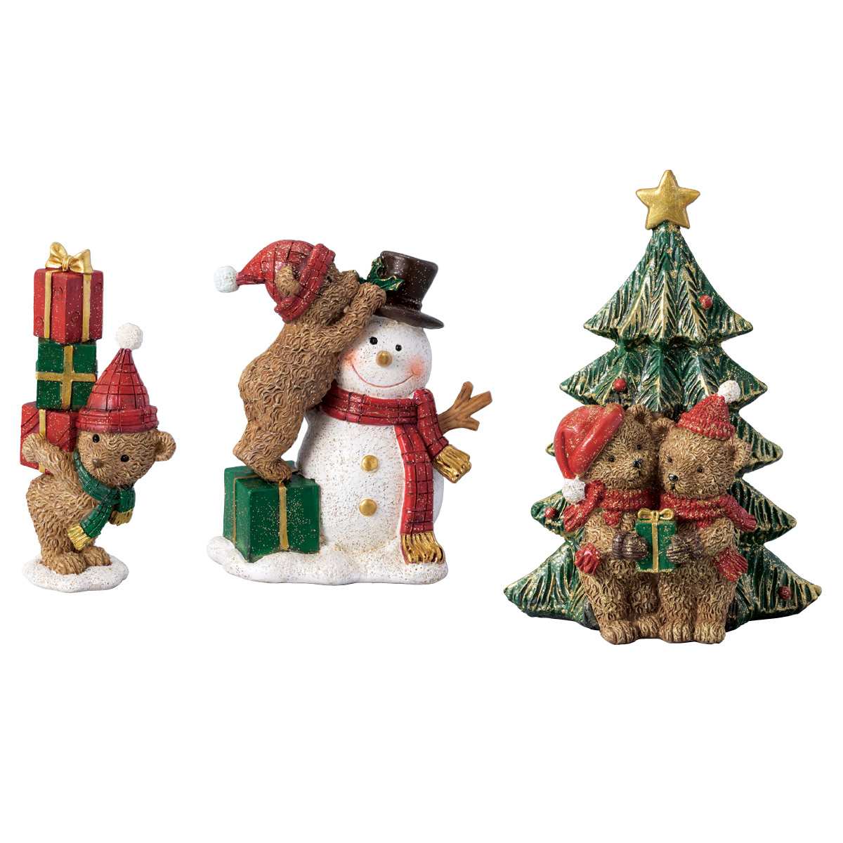 クリスマスベアースタンド プレゼントボックス