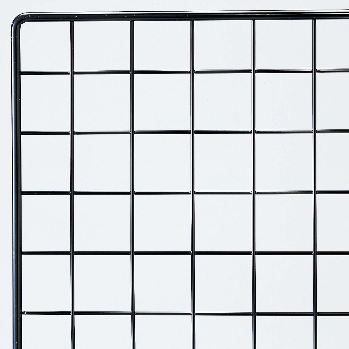 ネット 黒 スチール製〔ストエキオリジナル〕 150×75cm