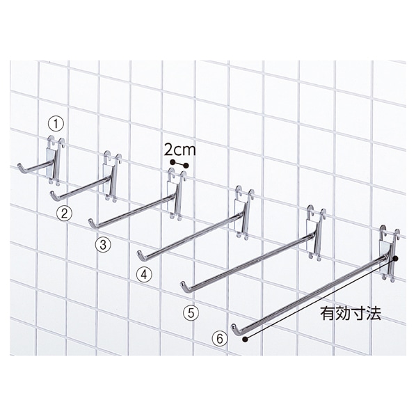 【10本】コネクトフック(直径6mm) 長さ6.5cm