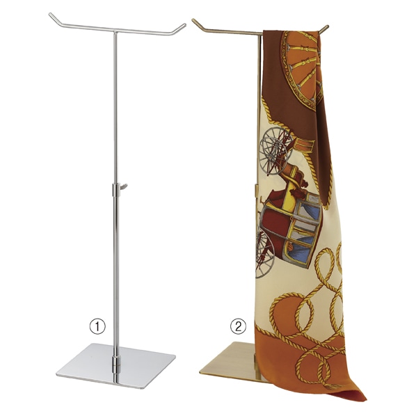 卓上T字型スタンド〔ストエキオリジナル〕 クローム