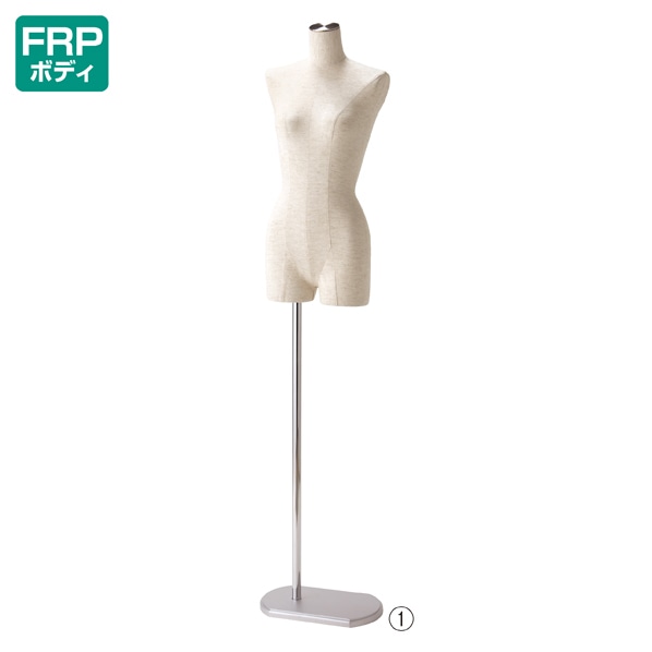 婦人芯地張トルソー〔ストエキオリジナル〕 9号 木調