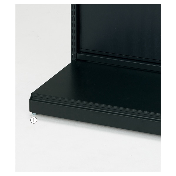 幕板付きステージ 幅90cm ブラック/BR50用〔ストエキオリジナル〕 奥行35cm