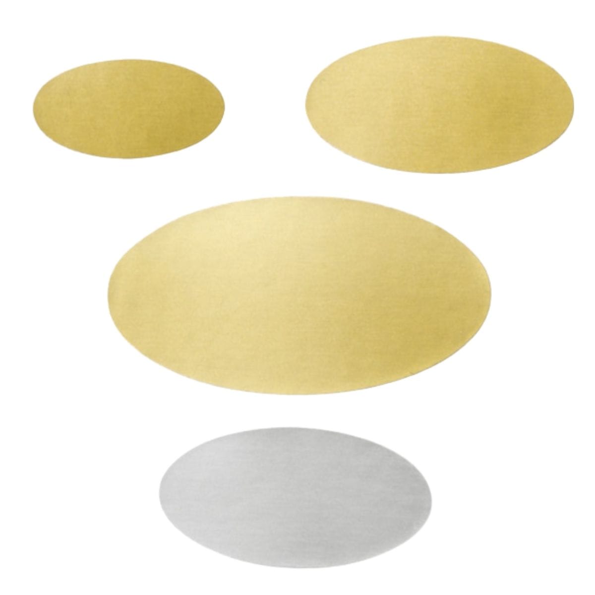 【500枚】ヘッズ ロールシール 無地メタリック 小 ゴールド 