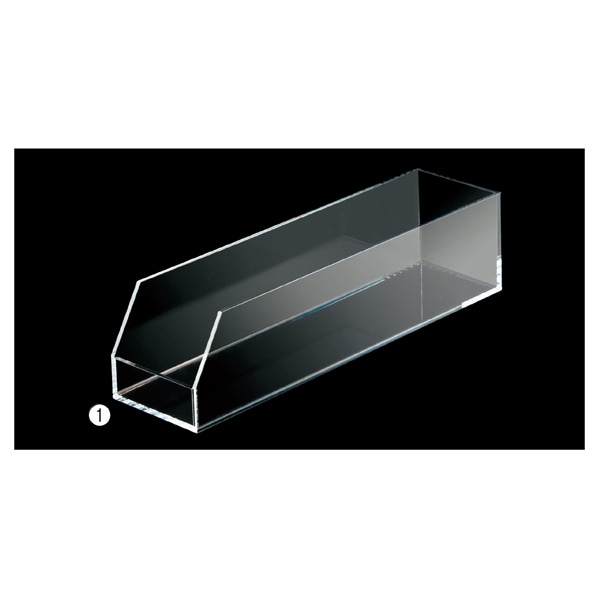 アクリル製トレー〔ストエキオリジナル〕 幅11.3cm