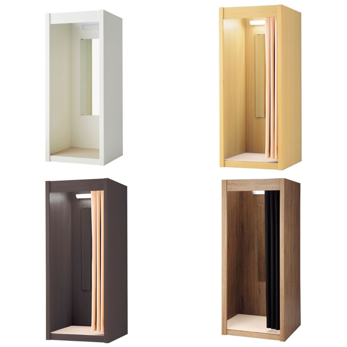 木製フィッティングルーム 幅87cm〔ストエキオリジナル〕 試着室 更衣室 ラスティック柄