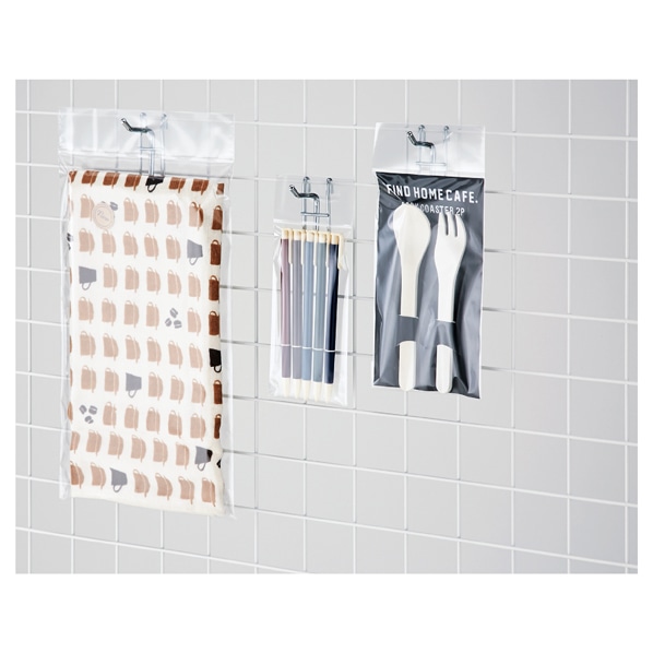 【100枚】SWAN スワン OPP袋 ピュアパック HC 透明袋 クリアヘッダー付き 幅4×高さ8cm (A9用) HC4-8