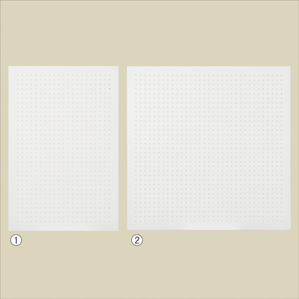 有孔ボード 角バー取付 ホワイト〔ストエキオリジナル〕 幅60×高さ90cm