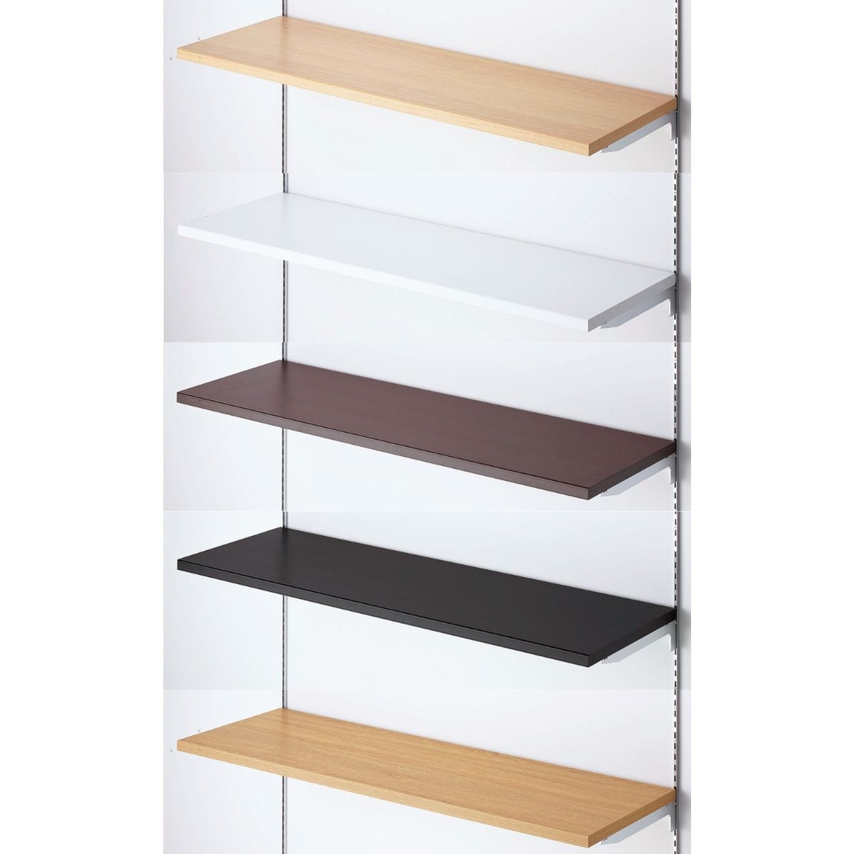 木棚 幅90×奥行30cm クロームブラケットセット〔ストエキオリジナル〕 ラスティック柄