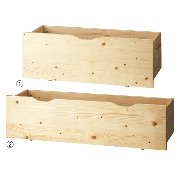 アルテン用収納トロッコ クリア〔ストエキオリジナル〕 幅90cm用