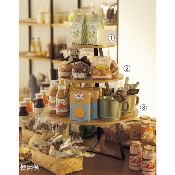 丸型ステージ〔ストエキオリジナル〕 中