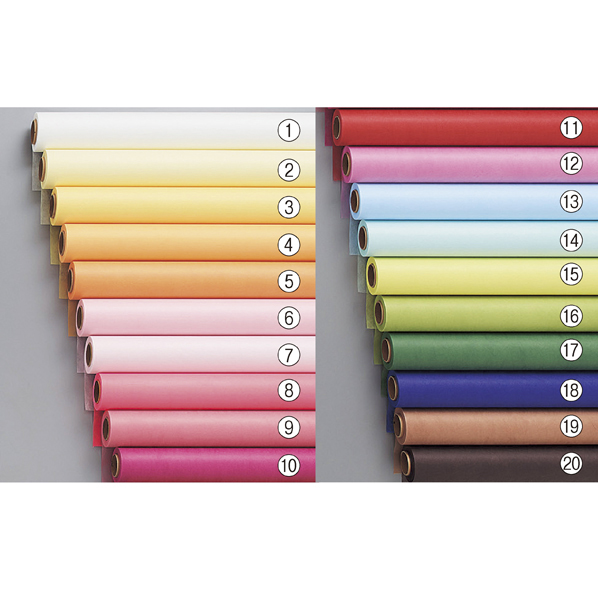 ラッピング不織布 トワロール 65cmx20m巻 シロ 65cm幅x20m巻 【通販