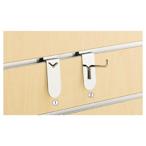 【5本】1点掛けフック(直径4mm)/リスタ用〔ストエキオリジナル〕 時計用