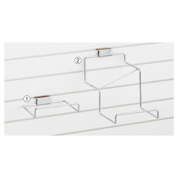 シューズフック/リスタ用〔ストエキオリジナル〕 水平1段