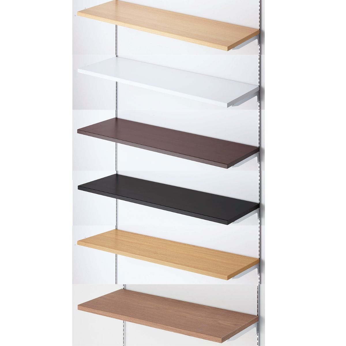 木棚セット 幅90cmタイプ クロームブラケット 奥行40cm〔ストエキオリジナル〕 ブラック