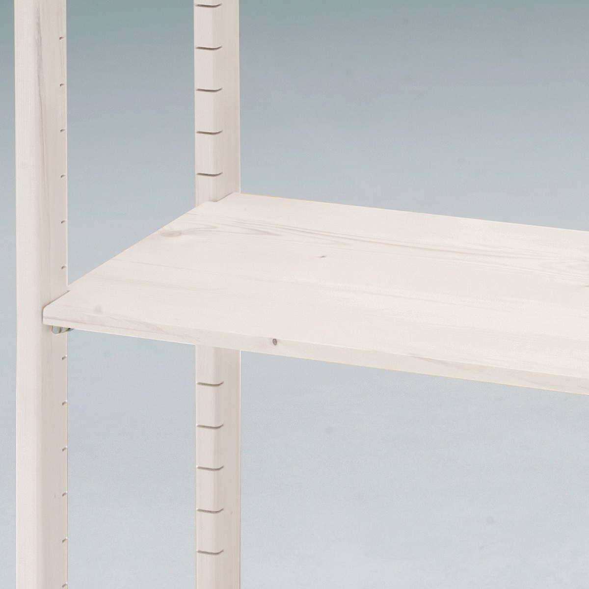 アルテン用木棚 ホワイト〔ストエキオリジナル〕 幅120cm用