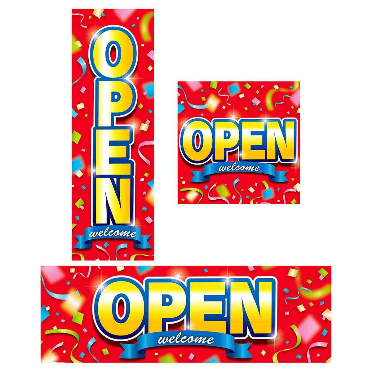 【10枚】OPEN ポスター テーマポスター