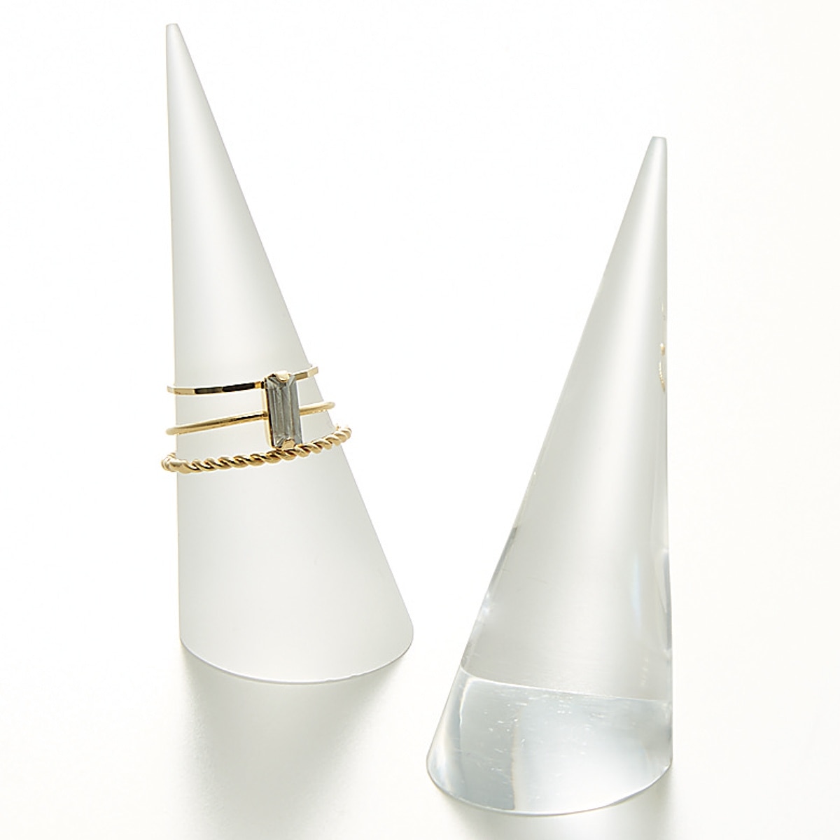 【5個】リングスタンド 透明