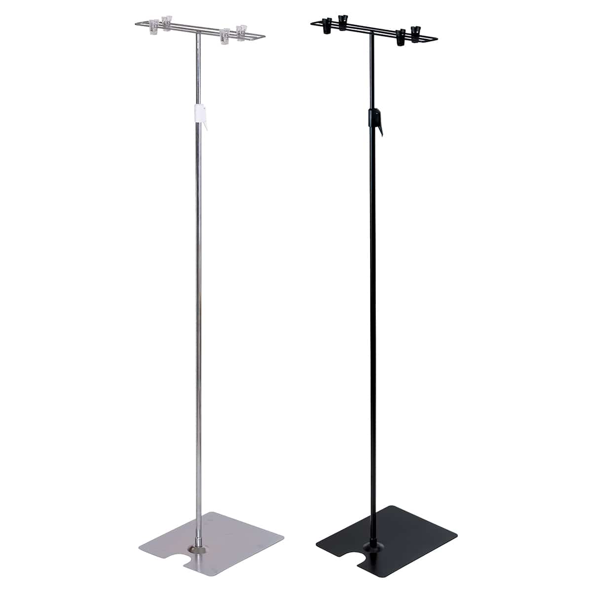 フロアスタンド 両面用 クローム