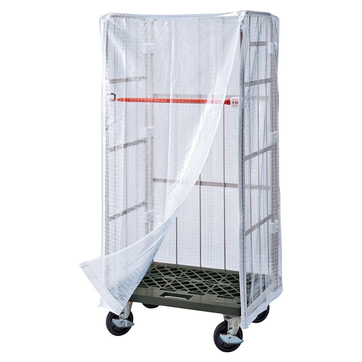 (5)ビニールカバー 使用例 ※完全防水ではありません。