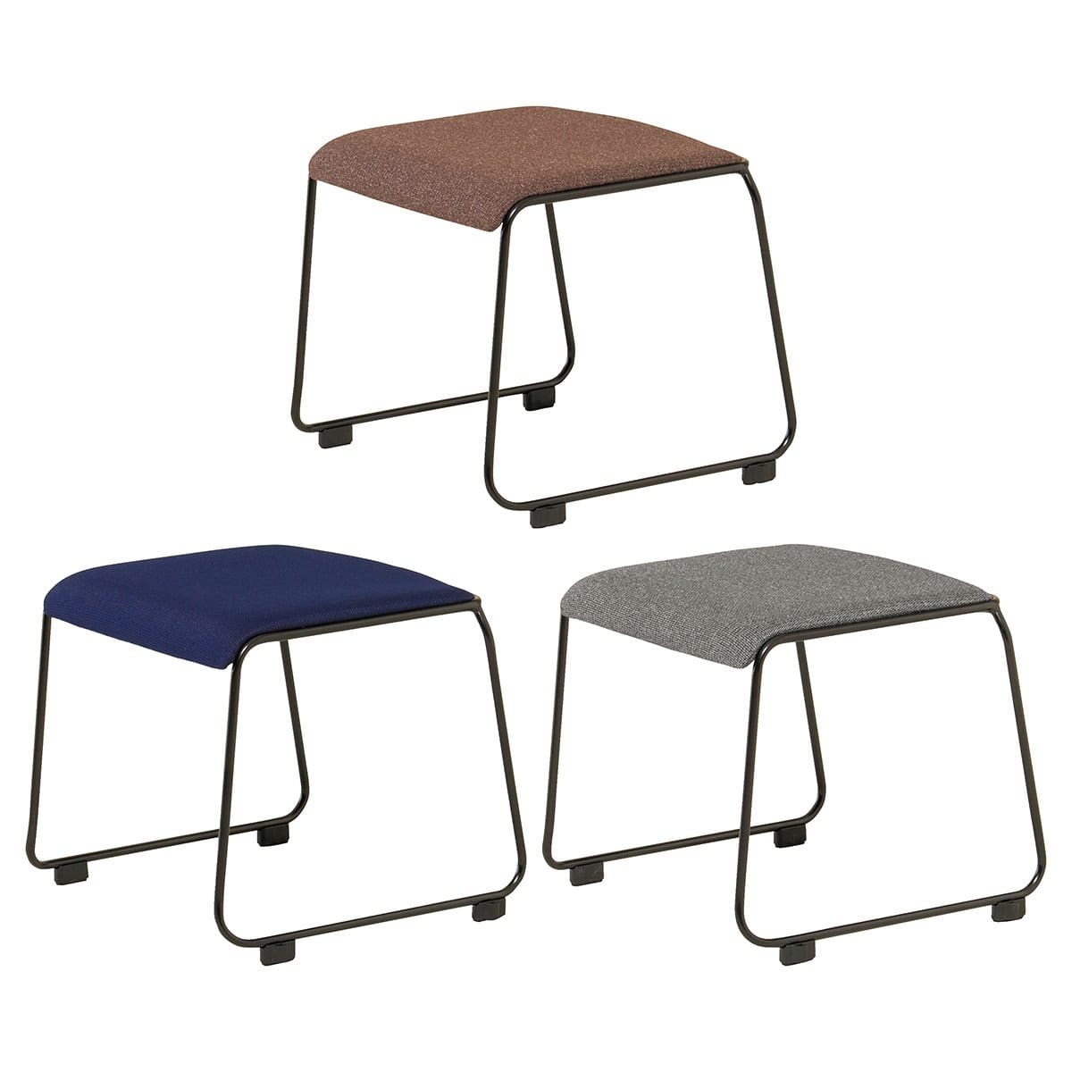 スタッキングスツール ブラウン