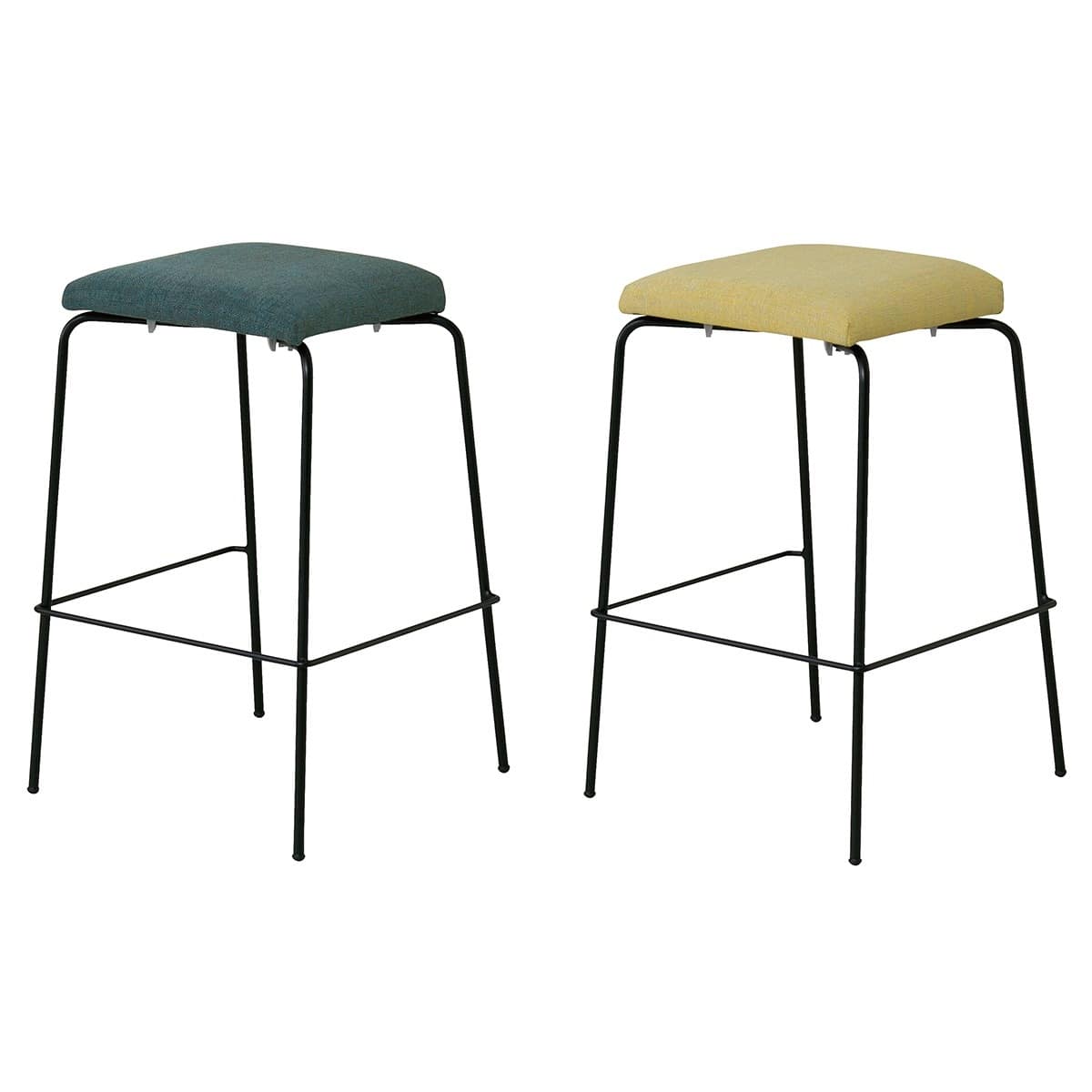 カウンターチェア ブルー