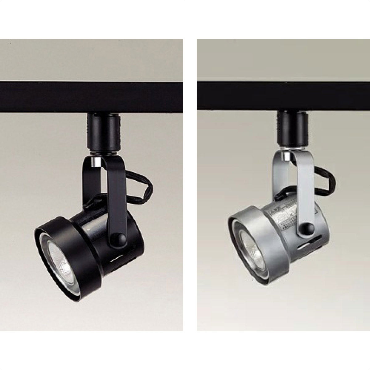 東京メタル工業 ダクトライト 直径5cmダイクロハロゲンランプ付き ブラック