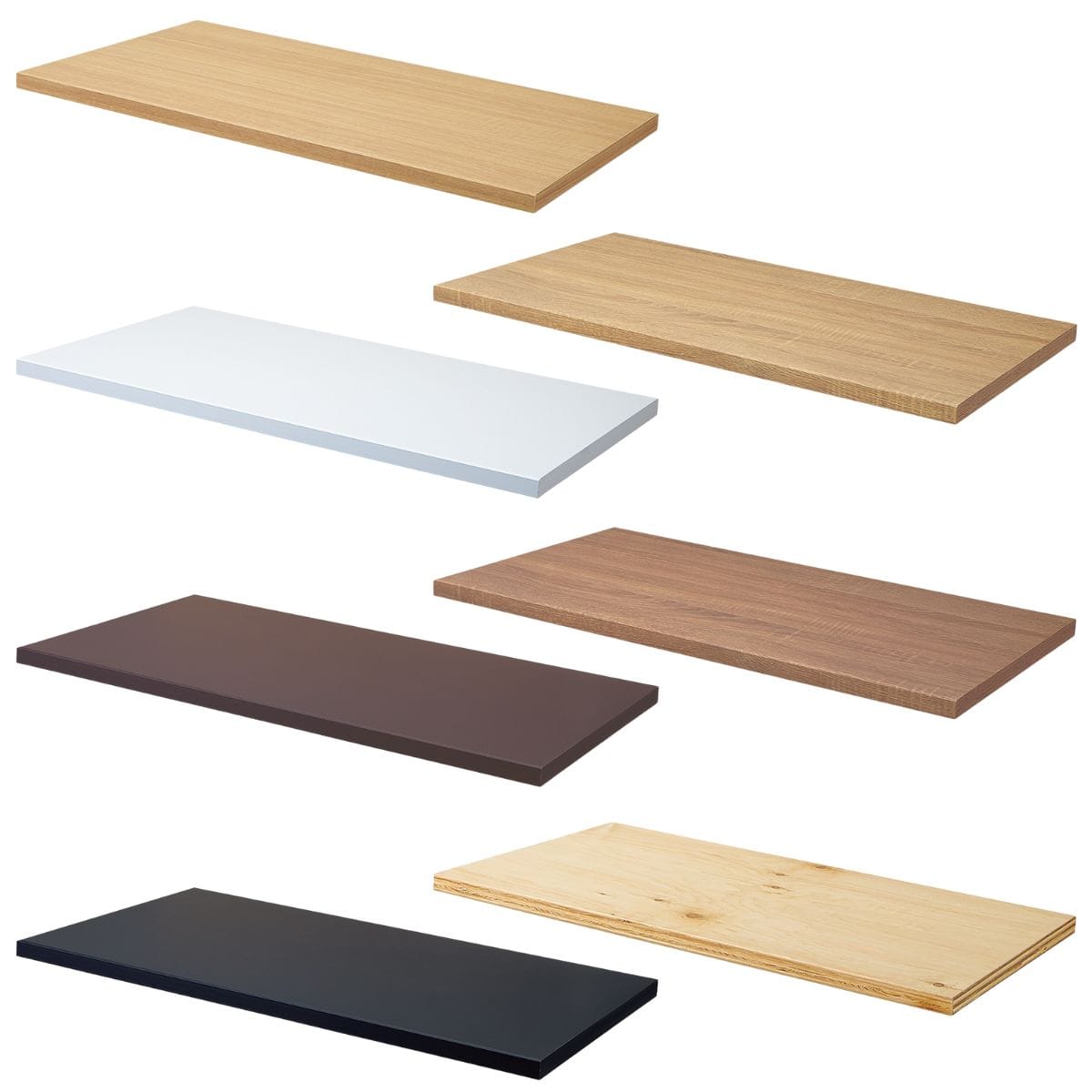 ファブルストレージBOXハイタイプ用天板(木棚)幅90×奥行40cm〔ストエキオリジナル〕 エクリュ(強化コート紙)