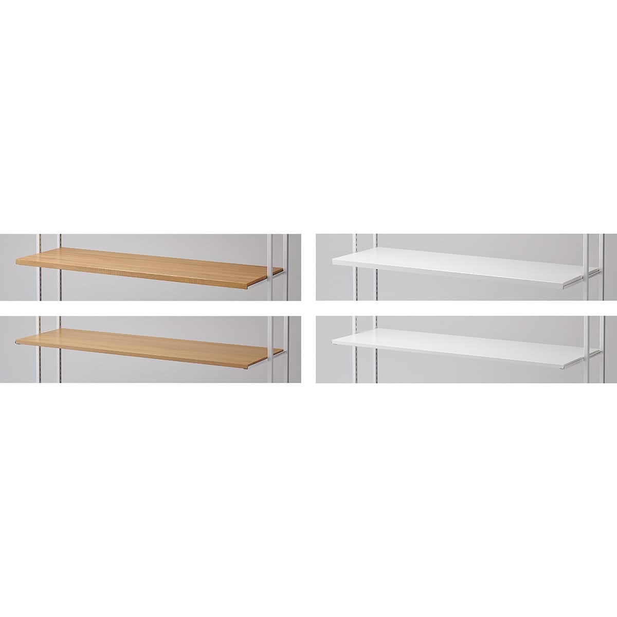 上部フレームホワイト用中間棚セット 幅120cm 片面 新型ハコマルシェワゴン 〔ストエキオリジナル〕 木棚ラスティック柄