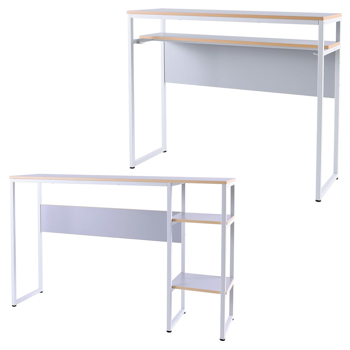 シリウス カウンターデスク ライトグレー W120cm