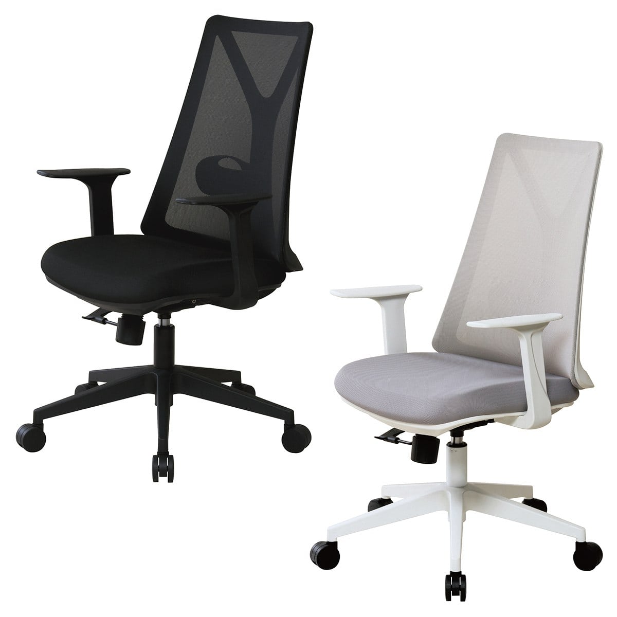 ブラックメッシュオフィスチェア ワーキングメッシュチェア ブラック