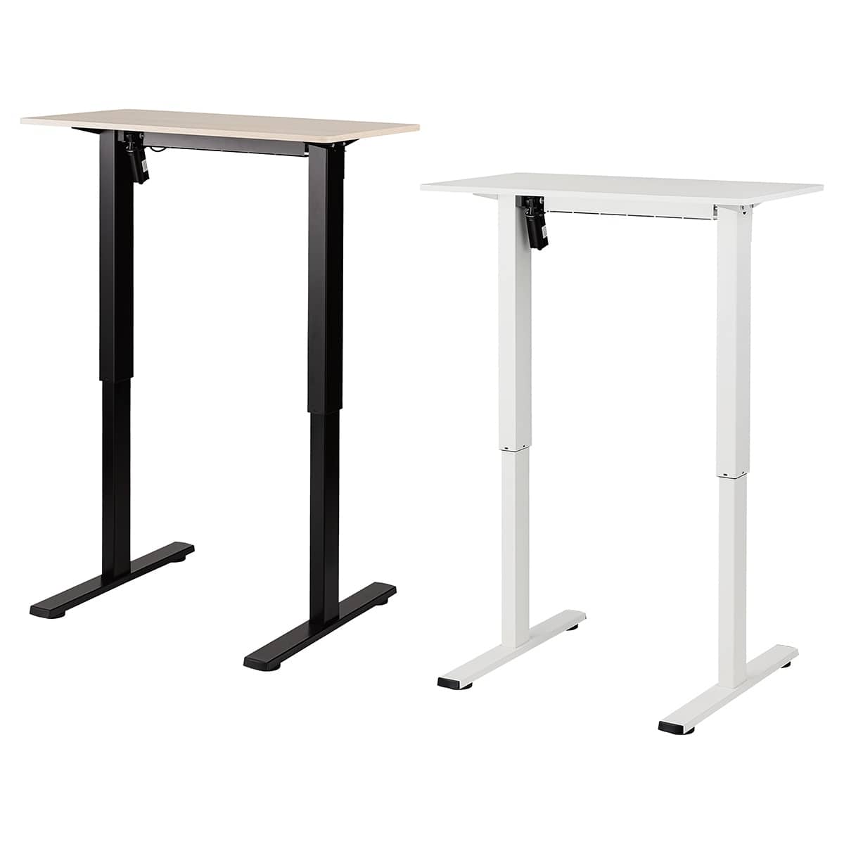 電動昇降デスク メモリー付き 幅85×奥行60cm ブラック