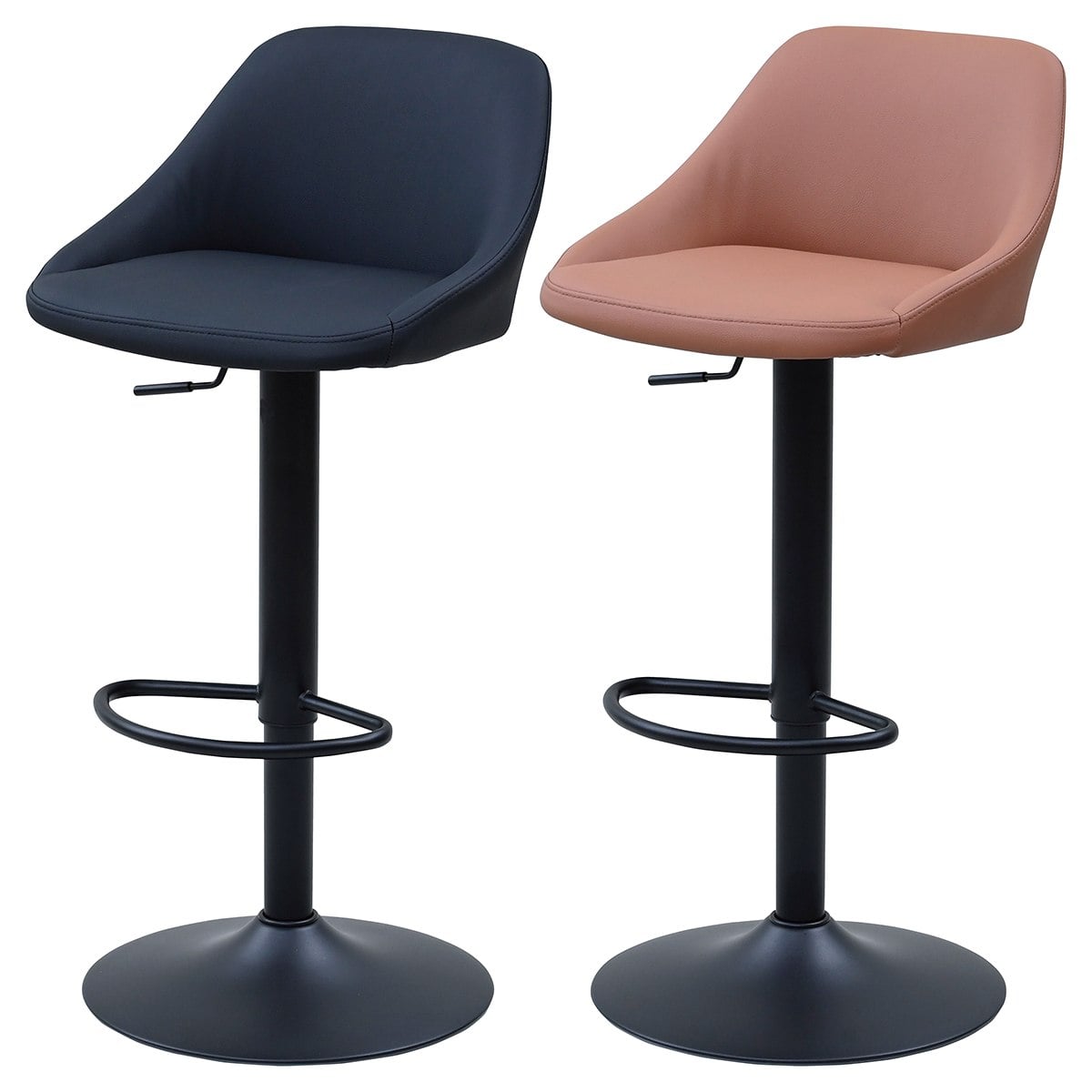 カウンターチェア ブラック