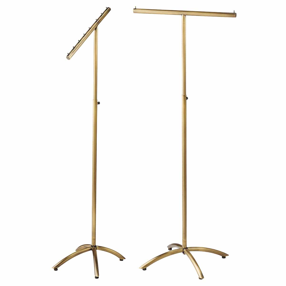 アンティークゴールドハンガー アールタイプ〔ストエキオリジナル〕 傾斜ハンガー