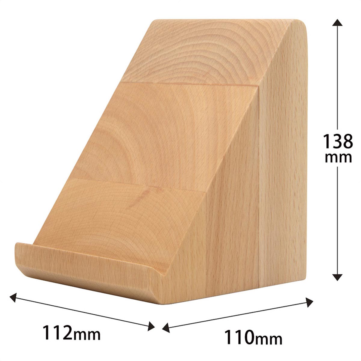 木製タブレットスタンド